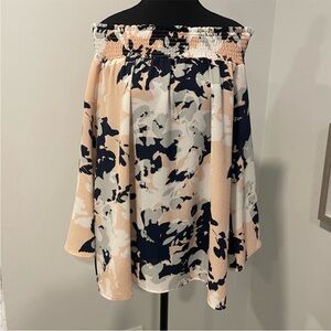 H by Halston Off-The-Shoulder Blouse EUC